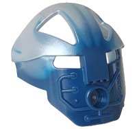 LEGO onderdeel Bionicle Mask Komau with Marbled Pearl Light Gray Pattern 32572pb01