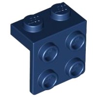 LEGO part Bracket 1 x 2 - 2 x 2 44728