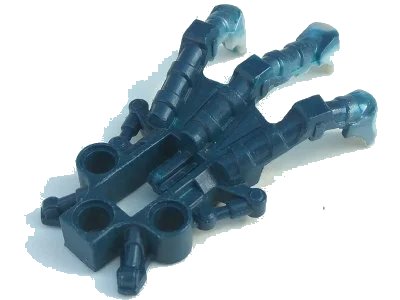 LEGO onderdeel Bionicle Foot Piraka Clawed with Marbled Pearl Light Gray Pattern (53562PB03)
