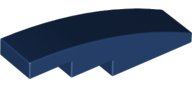 LEGO part Slope, Curved 4 x 1 61678