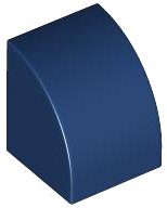 LEGO part Brick Curved 1 x 1 7126