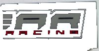 LEGO part Tile 2 x 4 with 'AR' and 'RACING' Pattern (Sticker) - Set 60151 87079pb0526