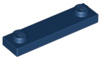 LEGO onderdeel Plate, Modified 1 x 4 with 2 Studs without Groove 92593