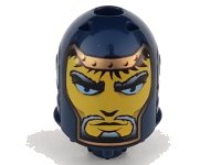 LEGO onderdeel Large Figure Head with Jayko, King Pattern - Series 3 bb0153pb15