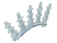 LEGO onderdeel Bionicle Rahkshi Back Blade, 5 Spikes with Side Spokes (Vorahk) 44146