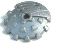 LEGO onderdeel Bionicle Weapon 5 x 5 Shield with Saw Blade Studded 45275
