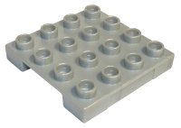 LEGO onderdeel Duplo Loading Pallet 4 x 4 Indented Side 47415