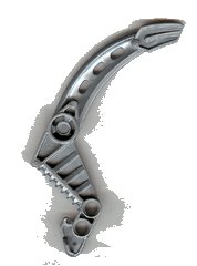 LEGO onderdeel Bionicle Visorak Fang with 2 Pin Holes (Roporak) 50910