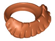LEGO part Minifigur Bart, Kurz 15501