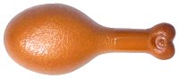 LEGO onderdeel Turkey Drumstick, 22mm with Oval Opening on Back 42876