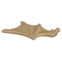 LEGO part Minifigur Flügel Fledermaus Stil 15082