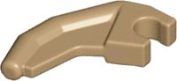 LEGO part Barbe / Griffe / Corne / Dent avec Clip, Angulée 3171