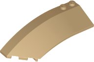 LEGO part Wedge 8 x 3 x 2 Open Left 41750