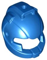 Minifigurine, Casque Espace avec Entrées d'Air et Trou sur le Dessus en bleu, numéro de pièce LEGO 22380