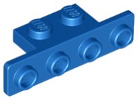 LEGO onderdeel Beugel 1 x 2 - 1 x 4 met Afgeronde Hoeken 2436b