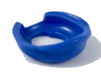 LEGO part Minifigure Ninja Face Scarf with Notch in Back 24504