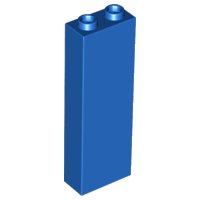 LEGO onderdeel Steen 1 x 2 x 5 - Geblokkeerd Open Studs of Hol Studs 2454