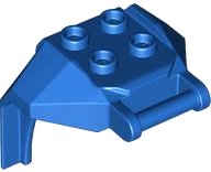 LEGO part Large Figure Armor, Chest with 4 Studs and Bar Handle 27167