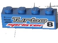 LEGO onderdeel 3010pb114l 3010pb114l
