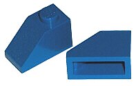 LEGO onderdeel Slope 45 2 x 1 without Bottom Tube 3040old