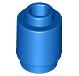 LEGO onderdeel Steen, Rond 1 x 1 3062