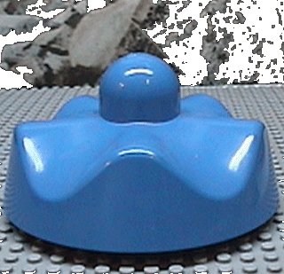 LEGO onderdeel Primo Stacking Base Round Wavy Medium, One Top Stud (31137)