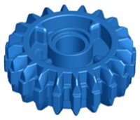 LEGO onderdeel Technic, Gear 20 Tooth Double Bevel with Clutch on Both Sides 35185