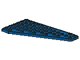 LEGO part Wedge, Plate 7 x 12 Wing Left 3586