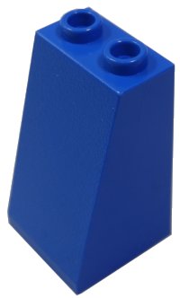 LEGO part Slope 75 2 x 2 x 3 - Hollow Studs 3684a