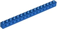 LEGO part Technic Brick 1 x 16 [15 Pin Holes] 3703