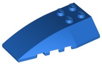 LEGO part Wedge 6 x 4 Triple Curved 43712