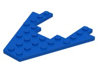 LEGO part Wedge, Plate 8 x 8 with 4 x 4 Cutout 4475