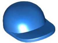 LEGO onderdeel Minifigure, Headgear Cap - Short Curved Bill 4485b