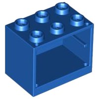 LEGO onderdeel Container, Cupboard 2 x 3 x 2 (Undetermined Type) 4532u