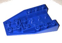 LEGO part Wedge 6 x 4 Triple Inverted with Connections between 4 Studs 4856b