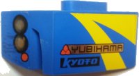 LEGO part Technic, Panel Car Mudguard Left with 'YUBIHAMA', 'Kyoto', Headlights and Turning Signal Pattern (Stickers) - Set 8494 61071pb012
