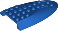 LEGO onderdeel Aircraft Fuselage Aft Section Curved Top 6 x 10 87615