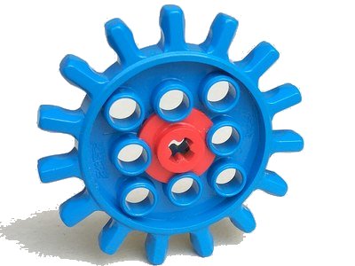 LEGO onderdeel Technic, Gear Expert Builder 15 Tooth with Axle Hole (g15)