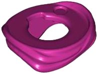 LEGO part Minifigure Scarf Short Wrapped 34685
