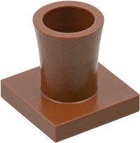 LEGO onderdeel Plant, Tree Palm Base 2563