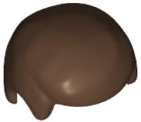 LEGO part Minifigure, Hair Male Smooth 3901