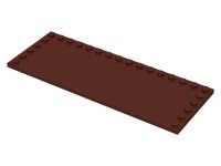 LEGO part Tile, Modified 6 x 16 with Studs on Edges 6205