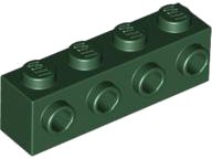 LEGO part Brick Special 1 x 4 with 4 Studs on One Side 30414