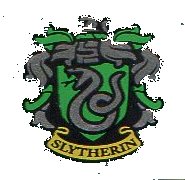 LEGO part Tile 2 x 2 with HP 'SLYTHERIN' House Crest Pattern (3068pb1258)