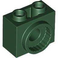 LEGO part Brick Special 1 x 2 x 1 1/3 with Rotation Joint Socket 80431