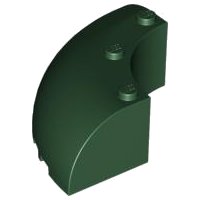 LEGO part Brick Round Corner 6 x 6 x 2 87559