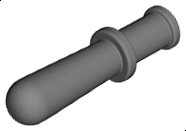 LEGO part Minifigure, Weapon Baton / Club / Truncheon 13790