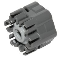 LEGO part Pieza Lanzador de Proyectiles, Tirador Rápido Seis Cañones - Cañones Angulados con Gatillo Gris Azulado Claro (18588 / 18587) 18588c01