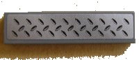 LEGO part Tile 1 x 4 with Tread Plate Pattern (Sticker) - Set 8134 2431pb0125
