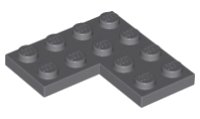 LEGO part Plate 4 x 4 Corner 2639
